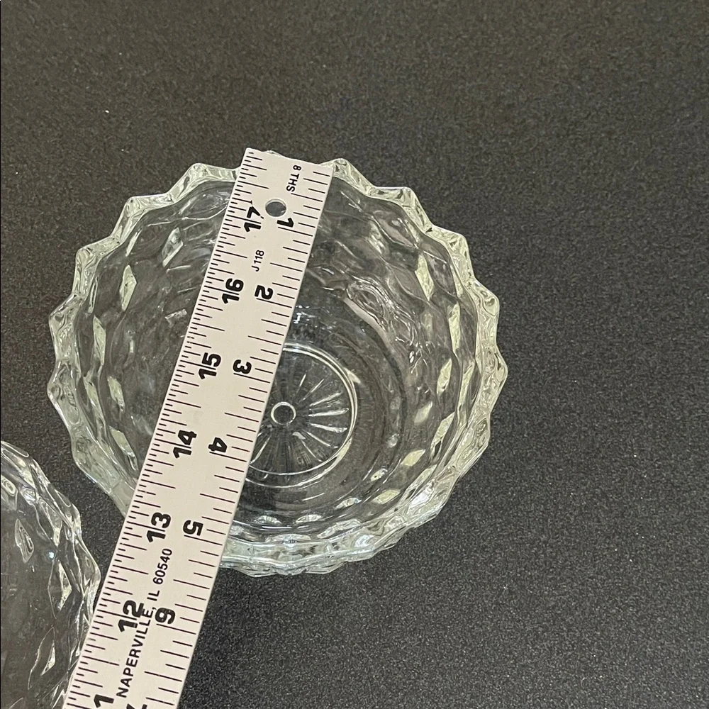 Clear Cubed Glass Fairy Lamp Candle Holder - Picture 2 of 4